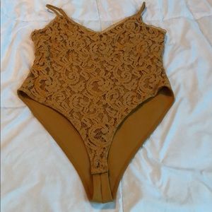 Tank top body suit